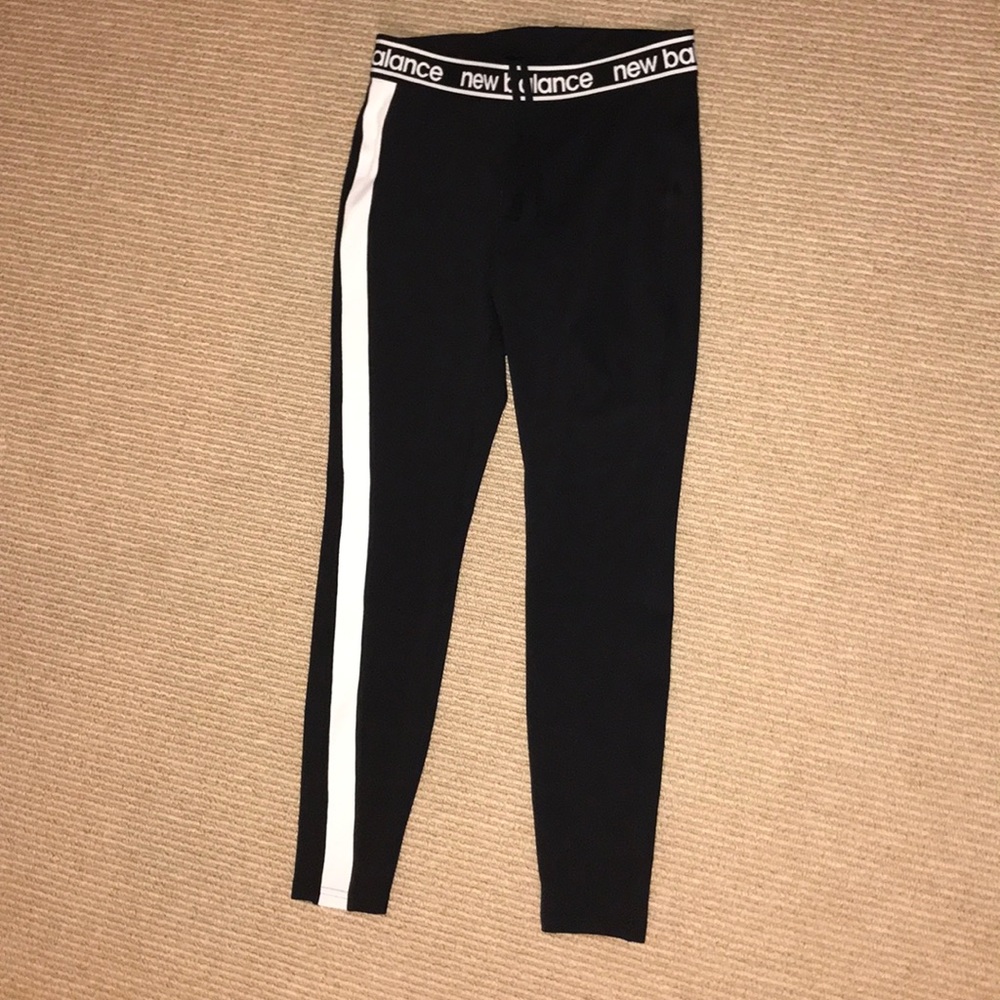 new balance stripped leggings